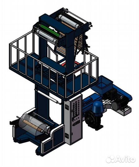 Высокоскоростной экструдер мини типа PS-MN 45