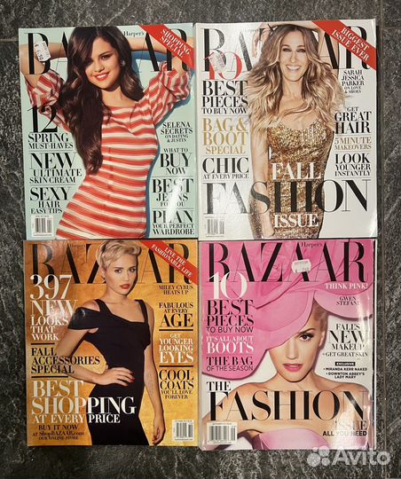 Журналы Harper's Bazaar USA 2011-2014 гг