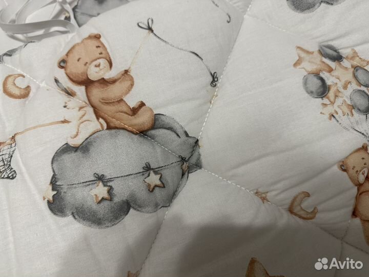 Бортики в детскую кроватку