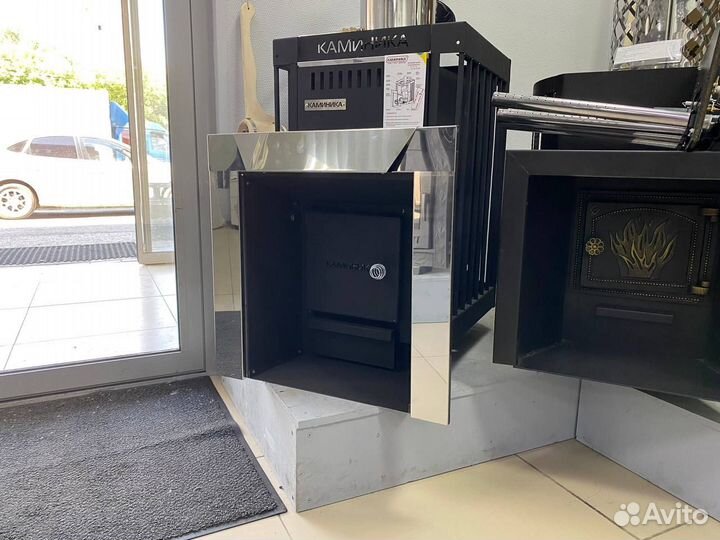 Печь для бани на газу