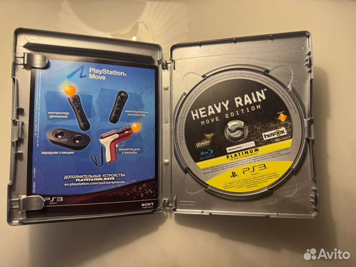 Диск Heavy Rain PS3