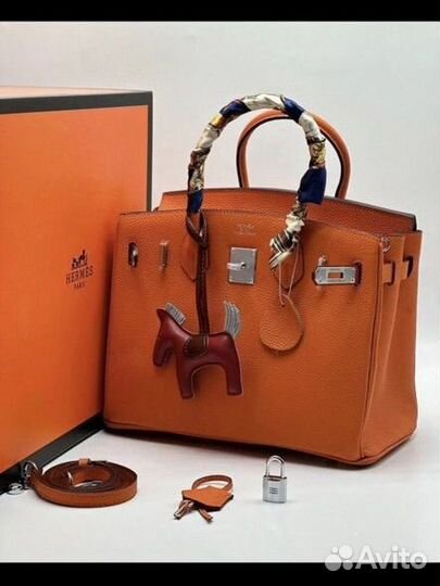 Сумка Hermes Brkin 35 натуральная кожа