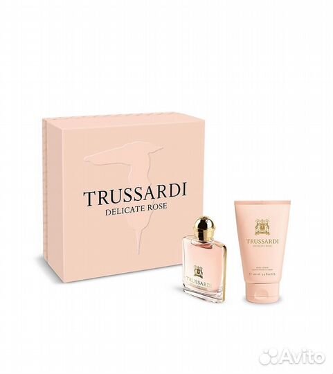 Подарочный набор Trussardi delicate rose