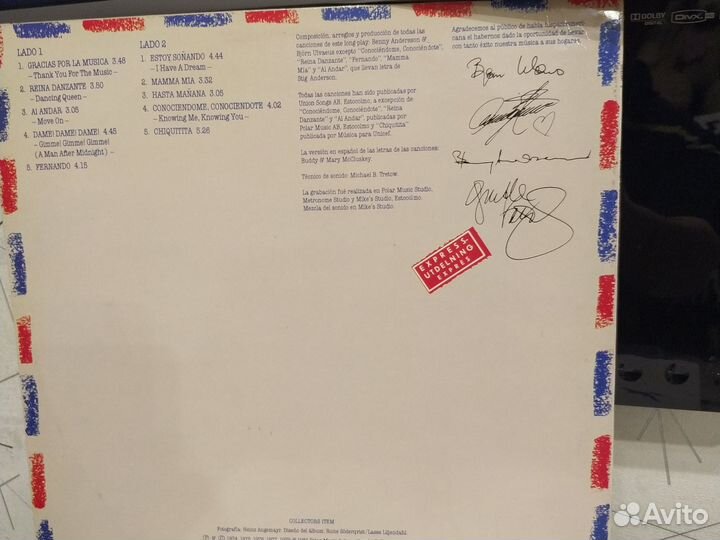 Abba - Gracias por la musica