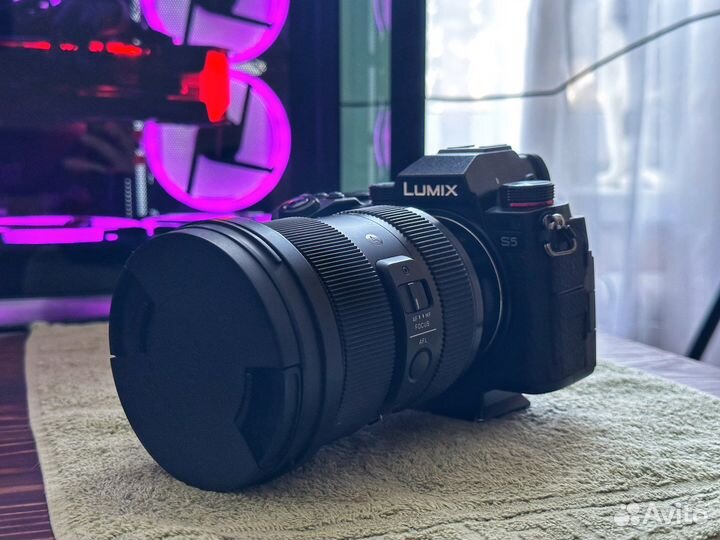 Panasonic lumix s5 и sigma 24-70 f2.8 на гарантии