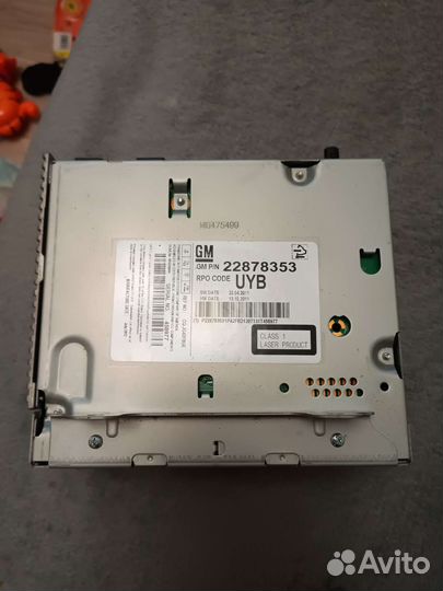 Штатная магнитола на chevrolet cruze