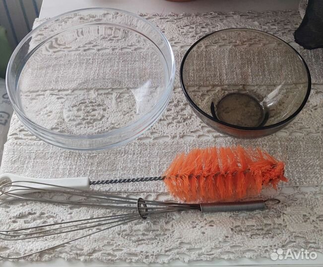 Графин, креманки и пиалки