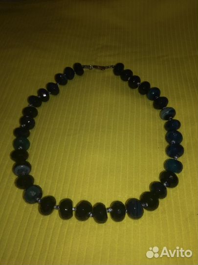 Бусы из агата