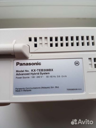 Агс panasonic Kx-teb308 системный телефон kx-7730