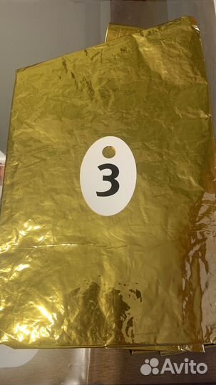 Цифра 3 надувная