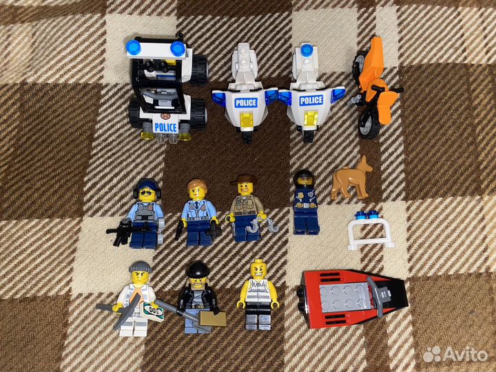 Lego City полиция, и воришки