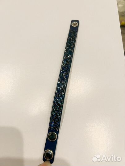 Браслет Swarovski замша