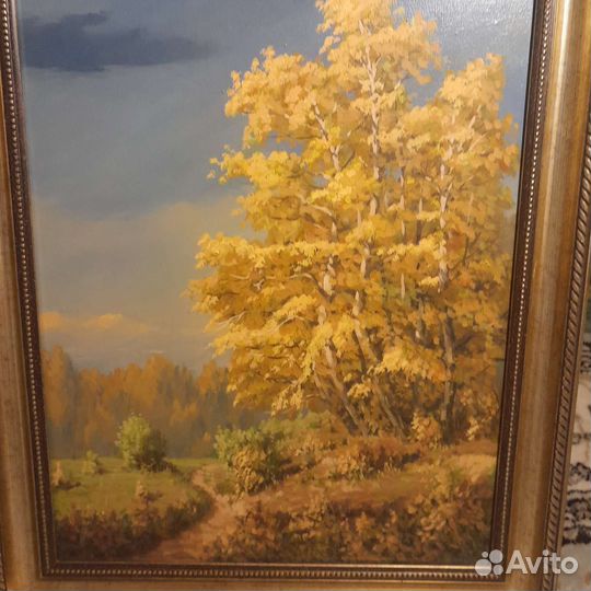 Картина маслом на холсте пейзаж