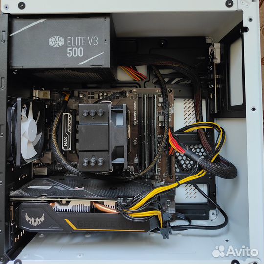 Игровой пк Ryzen 5 5500 + 1660Super + 16GB