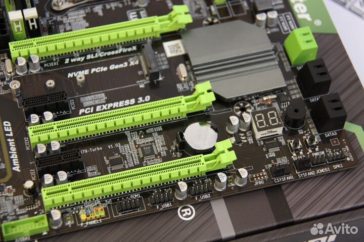 Комплект Xeon 2667 (6-12 ядер) +32 gb+x79 Turbo