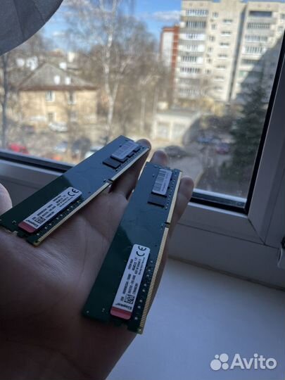 Оперативная память Kingston ddr4 16gb 2666 mhz