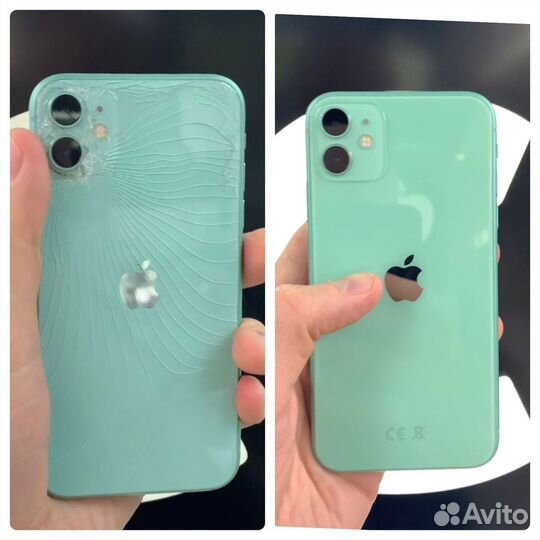 Ремонт задней крышки (стекла) iPhone. Замена