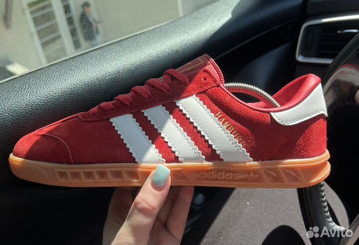 Adidas hamburg Red White р.41-46