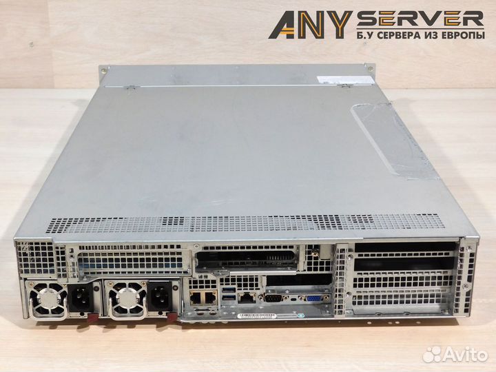 Сервер Supermicro 6028UX 2x E5-2680v4 64Gb 12LFF