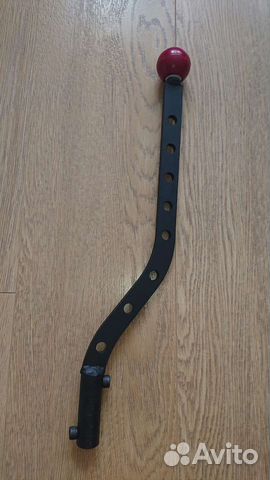 Рычаг кпп удлинённый плоский ваз 2101-07, Нива