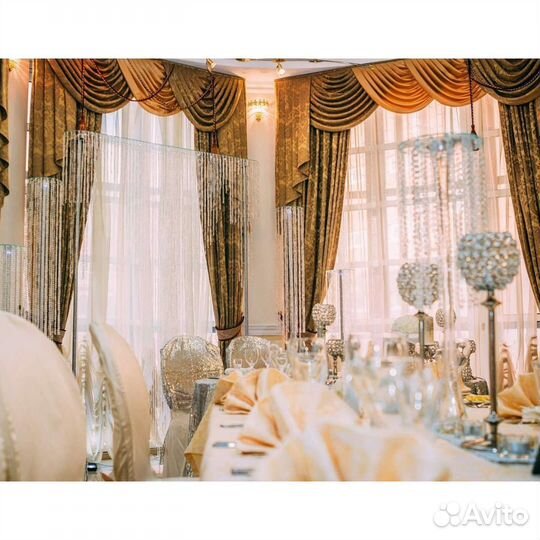 Бокалы на свадьбу, шампанское, свечи