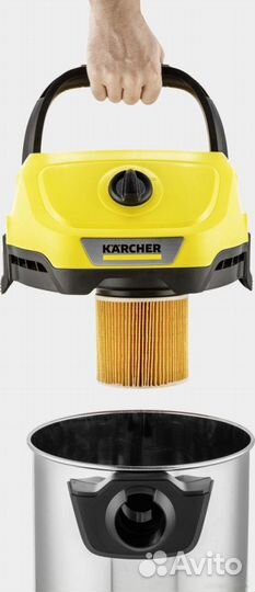 Пылесос Karcher WD 3-18 S Battery Set 1.628-576.0