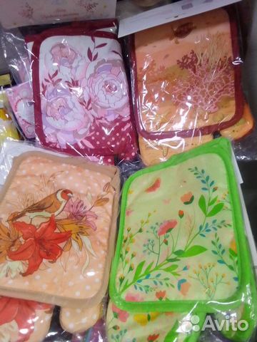 Наборы прихватка и рукавица. Новые