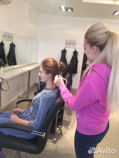 Обучение прически укладки