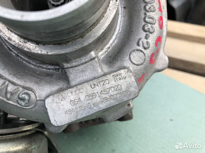 Турбина на Audi A6 C5 2.5 TDI