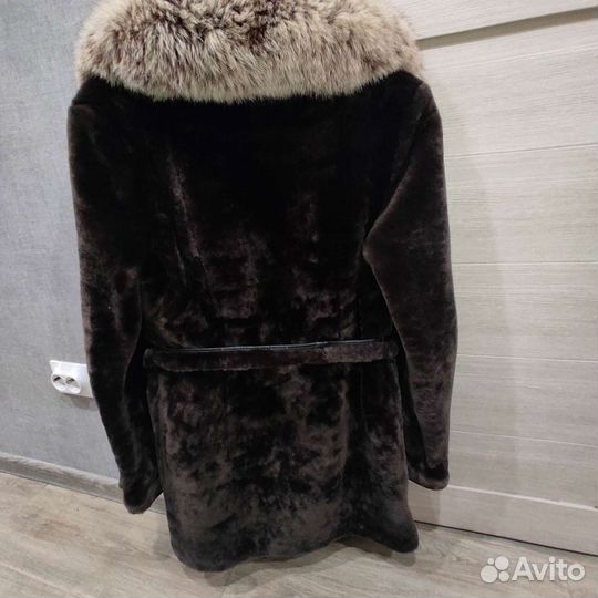 Шуба из мутона