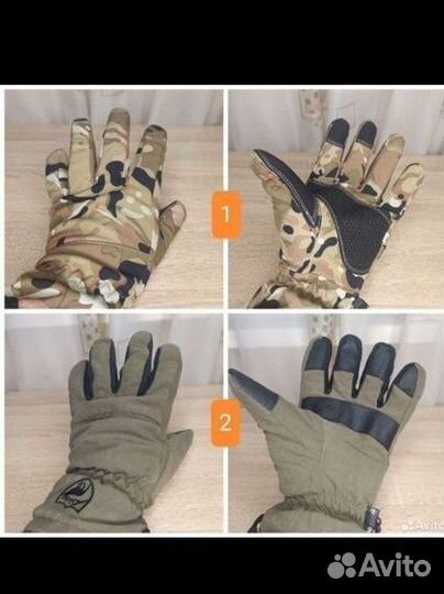 Перчатки флисовые