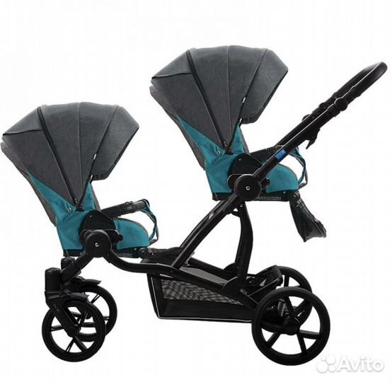 Коляска для двойни 2в1 AroTeam Twinat Duo Польша