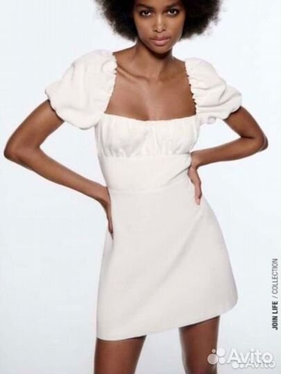 Поптье zara лен