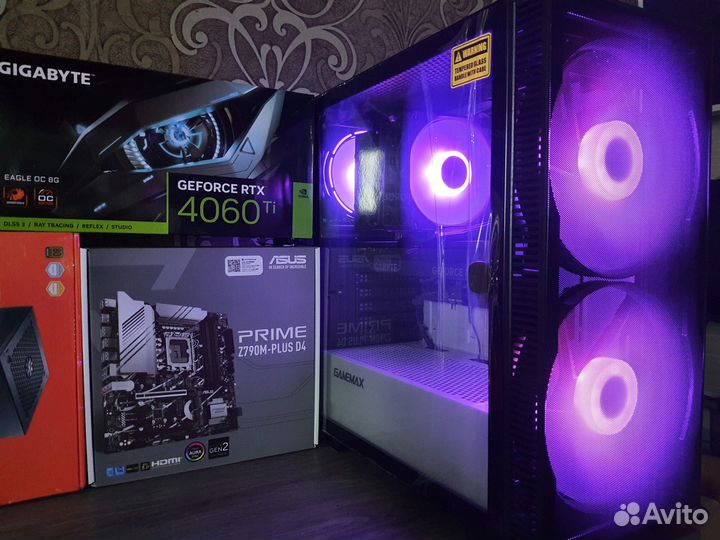 Игровой Пк Core i5 12600KF/Z790+RTX 4070 12GB