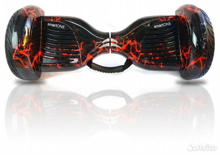 Гироскутер smart ONE 10.5 aqua красная молния