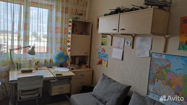 Парта растущая Деним