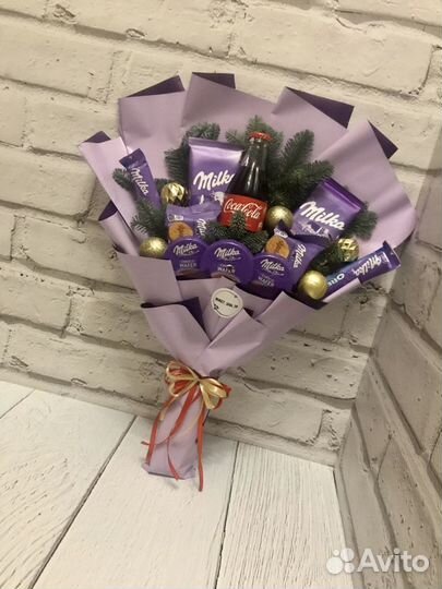 Сладкие букеты на заказ.Букеты из конфет
