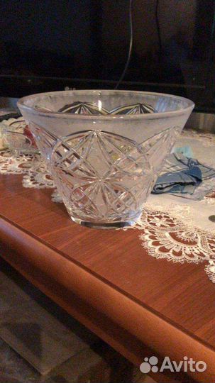 Салатник Хрустальная посуда