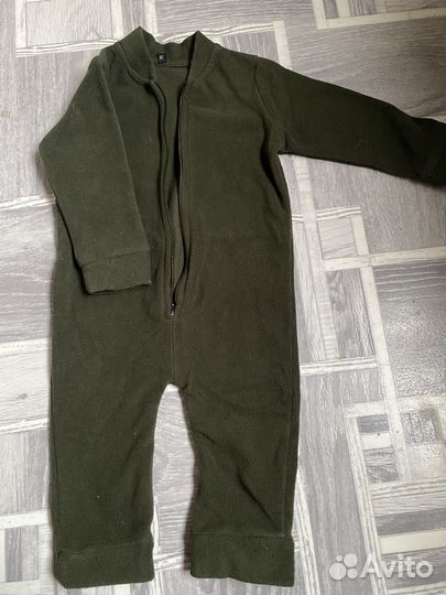 Флисовый комбинезон