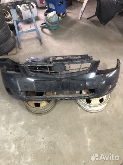 Передний бампер priora 2 космос