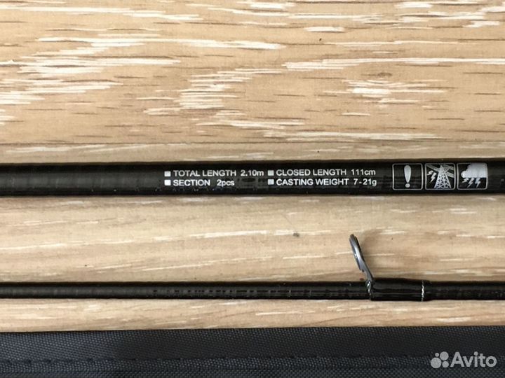 Спиннинг Daiwa Prorex X 2.1м, 2.4м. Тест 7-21 гр