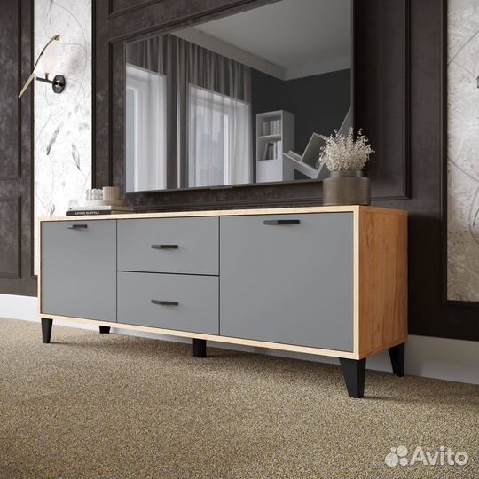 Тумба под телевизор белая твм-6 новая