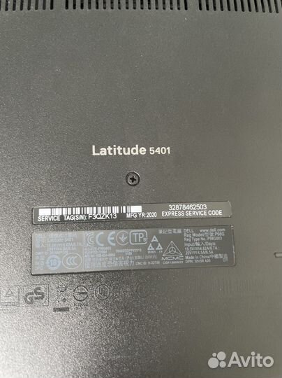 Dell latitude 5401
