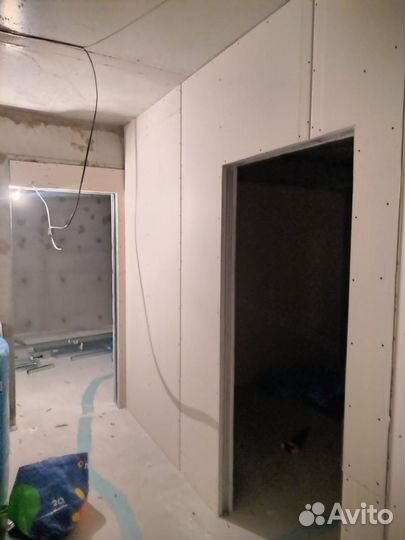 Монтаж гипсокартона