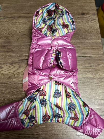 Зимняя куртка для собак мелких пород