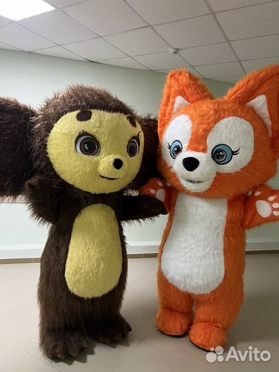 Чебурашка,Мишка,Зайка