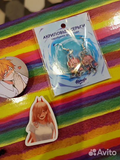 Мерч Человек бензопила Chainsaw man