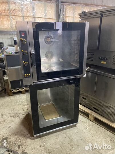 Конвекционная печь tecnoeka с расстойкой