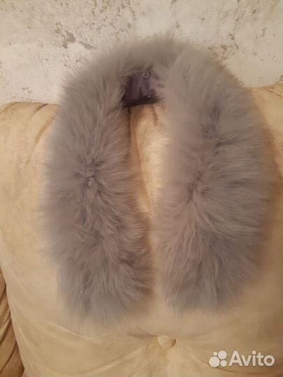 Меховой воротник 74 см