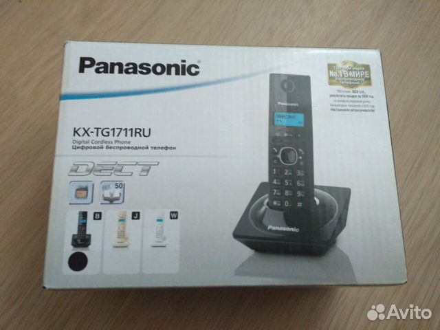 Телефон Panasonic KX-tg1711ru